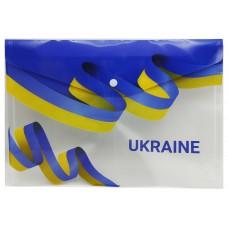 Папка-кнопка А4+_18мкм "Україна" 23,5*33см (2*30*12) ціна за 4 шт. //