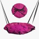 Гойдалка-гамак, рожевий, діаметр 90 см