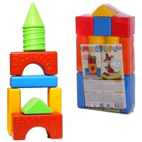 Конструктор "Мастерок" №1, 15 деталей, Master Play, 1-070