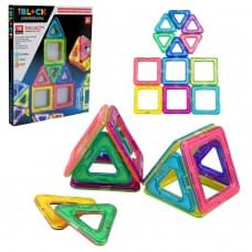 Магнітний конструктор 12дет.кор. 21,3*2,2*28см /96-2/