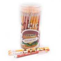 Ручка масляна Piano Hamgurber, 0.6/0.7 мм, Soft Ink Pen, 50 шт.