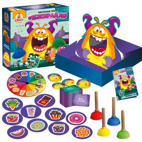 Гра настільна Vladi Toys, розважальна, Обжирайло, VT8055-41