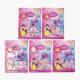 Набір косметики принцеси 5 видів, тіні для повік, аплікатор, аксесуари, на листі, МІКС ВИДІВ