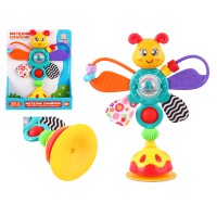 Брязкальце Метелик на присосці, 25 см, прорізувач, гризунок HB0042