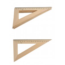 Трикутник дерев'яний 22см, 60*90*30 5 шт.(в упаковці)