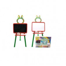 Дошка для малювання магнітна doloni-toys оранжево-зелена (013777/3)