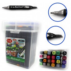 Набір скет маркерів "touchcool" 24 кольори 0229-24