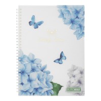 Зошит ARABESKI B5 80 арк клітинка пластикова обкладинка прозорий BM.2586-00