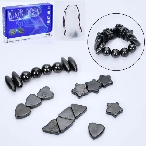 Настільна гра магнітна, логічна, стратегія, магніти, 20 шт., мотузка, 16x11x3 см