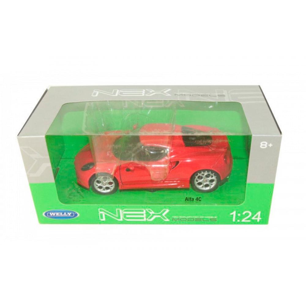 Масштабная модель Welly 1:24 ALFA 4C (24048W)