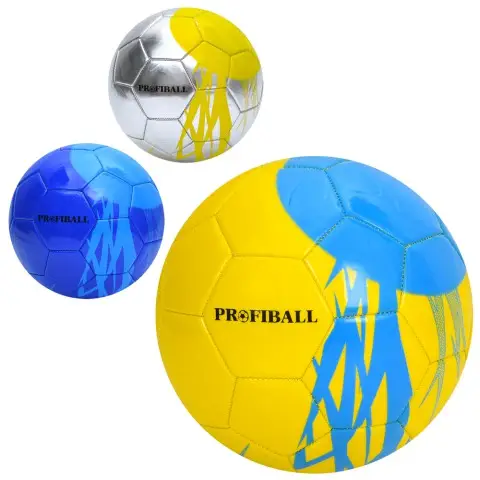 М’яч футбольний, MS4271, 350-380 г, матеріал PVC 2.7 мм, розмір №5 (В асортименті)