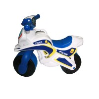 Мотоцикл Doloni-toys МотоБайк Поліція, музичний, білий, 0139/51