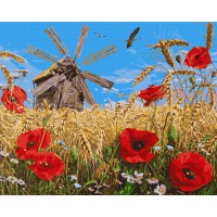 Набір для розпису по номерах Новий урожай, 40x50 см, КНО6318