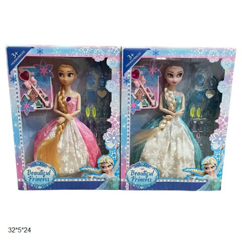 Лялька Крижане серце, PZ035-7, 29 см, з аксесуарами (В асортименті)