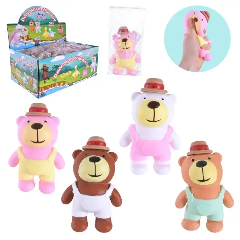 Антистрес ведмедик, 15 см (В асортименті)