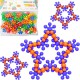 Конструктор Puzzle blocks Сніжинка HL6004
