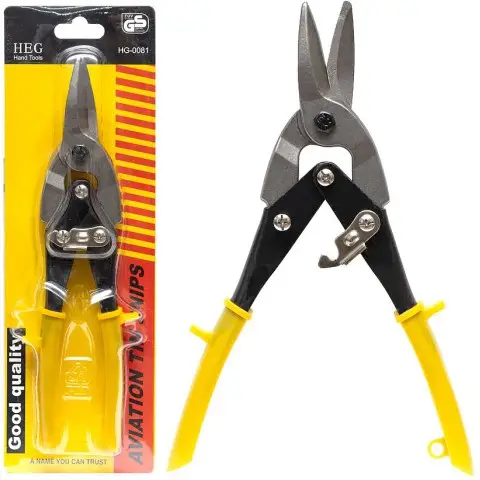 Ножиці металеві прямі 729-32 25 см