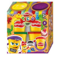 Набір творчості Тісто для ліпки Master Do, 4 банки, укр/рос, Danko Toys