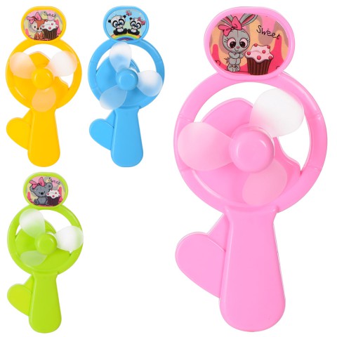 Вентилятор механічний, 14 см, 14x8x4 см (В асортименті)