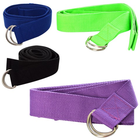 Еспандер стрічка, ремінь, 1.8 м, для йоги, 16x4x2 см (В асортименті)