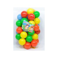 Кульки середні м’які, 70 мм, 30 шт. в сітці, 16026