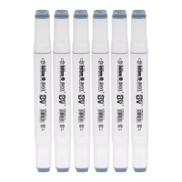 Скетч-маркер двосторонній №BG7, на спиртовій основі, 10 шт.