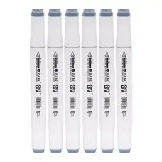 Скетч-маркер двухсторонний №BG7, на спиртовой основе, 10 шт.