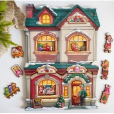 Фігурний пазл "Крамниця іграшок", 37 ел. 22*32 см