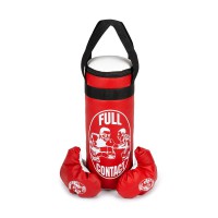 Боксерський набір середній, діаметр 17x48 см, червоний