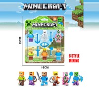 Конструктор з 6 героїв Minecraft 1299E