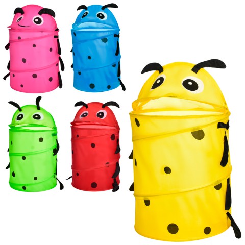 Кошик для іграшок, кришка-липучка, 2 ручки (В асортименті)