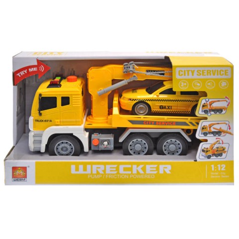 Евакуатор інерційний, WY831A, зі світлом і музикою