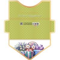 Листівка КЛЗ 24-79 Гліттер (В асортименті), 5 шт. в упаковці