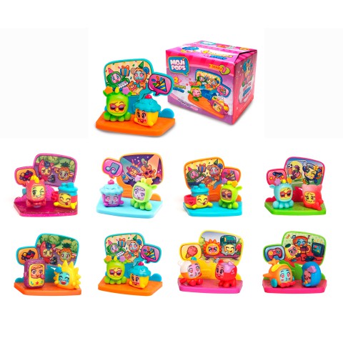 Набір фігурок Moji Pops S1 – Коробочка пригод, 2 фігурки, сцена