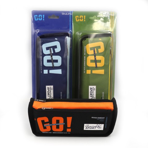 Пенал Go, 21x8x4 см, 0059P (В асортименті)