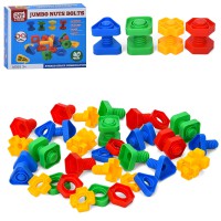 Конструктор на шурупах болти гайки 40 деталей