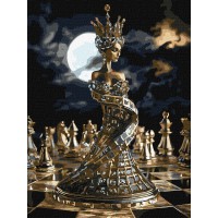 Картина за номерами Хід королеви Ideyka 30×40 см КНО8560