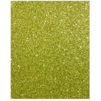 Фоаміран із глітером Флексика, 2 мм, Салатовий, 20x30 см, 10 аркушів в упаковці