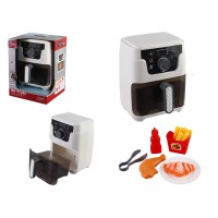 Аерогриль іграшковий 21 см світло звук продукти F2321