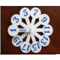 Віяло Цифри, 2 шт. в упаковці