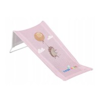 Лежак для купання з малюнком Лісова казка, рожевий, TEGA