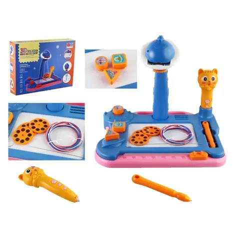 Гра проектор, слайди, дощечка, 3D ручка, PCL філамент, 39x30x10.5 см