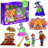 Гра настільна Магнітний театр Пряникова хатинка, VT3206-54