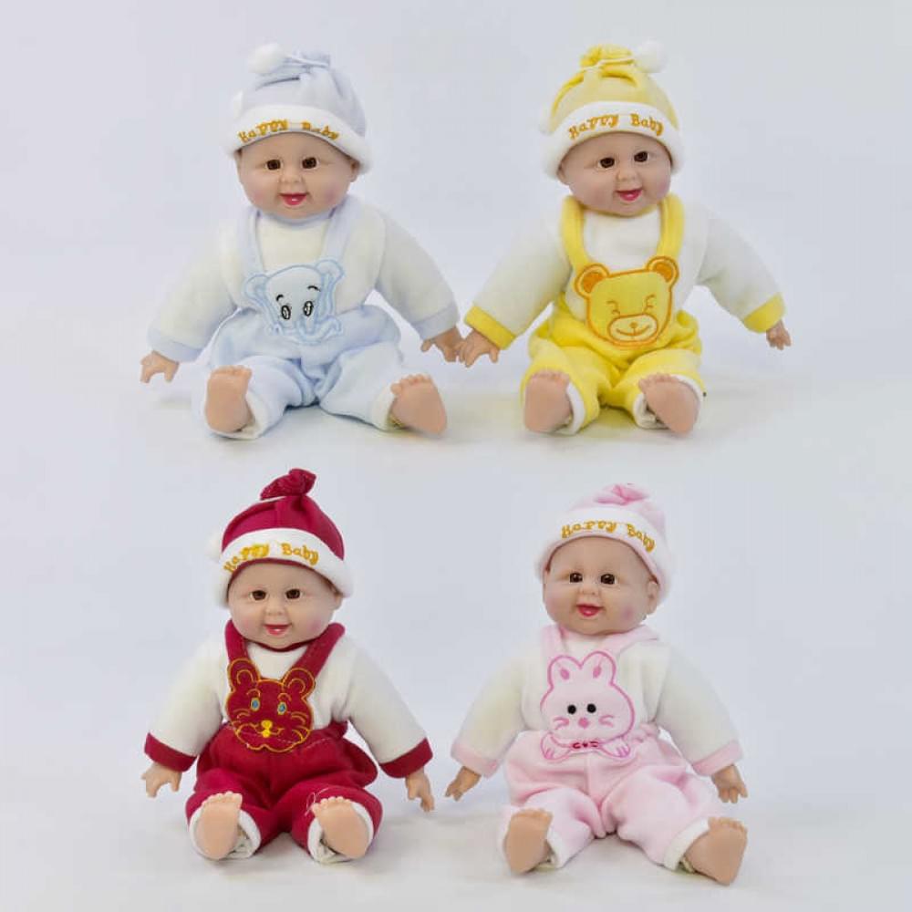 Пупс Хохотун, 4 види, сміється, в п/е /100-2/