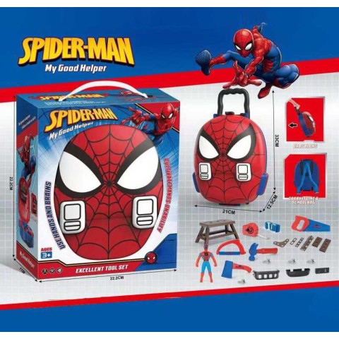 Набір інструментів у чемодані Людина-павук 006