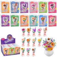 Конструктор квіти букет від 128 дет (в асортименті) 01025-36