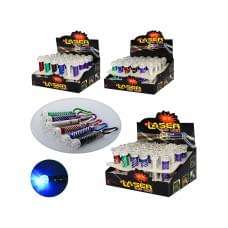 Ліхтарик 8см, брелок, розсіювач світла, 3 види, бат(таб), (5 кольорів) 24шт в кор. 17-11-8,5см/10/240/