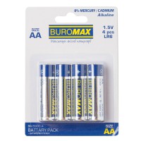 Набір елемент живлення (батарейка) lr6 (aa) цена за 4шт/упак