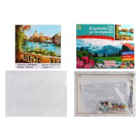 Набір для розпису по номерах Венеція, TK Group, 30x40 см, 31114