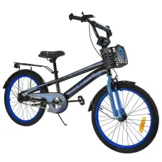 Велосипед дитячий 20" Like2bike Dark Rider чорно-синій 242008 без доп.коліс
